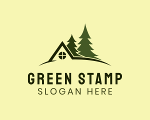 Green House Realtor logo design