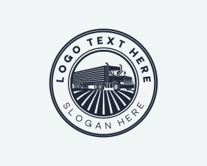 Logistics Truck Transportation logo