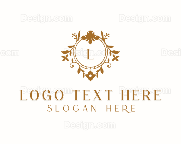 Stylish Flower Boutique Logo