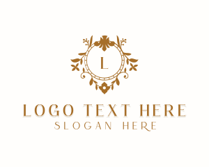 Stylish Flower Boutique Logo