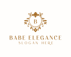 Stylish Flower Boutique logo design