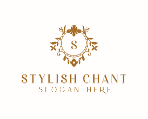 Stylish Flower Boutique logo design