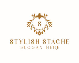 Stylish Flower Boutique logo design