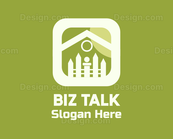 Home Application Icon Logo