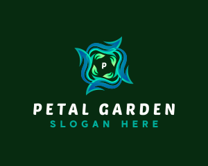 Organic Leaves Plant logo design