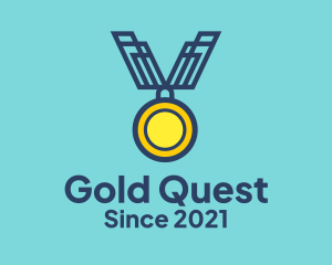 Gold Medal Prize  logo design