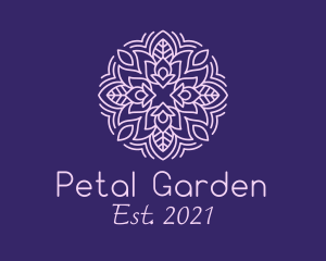 Flower Petals Gardening logo design