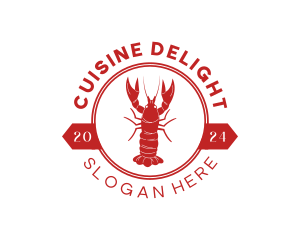 Lobster Seafood Restaurant logo design