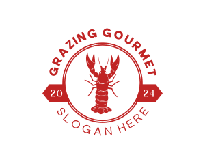 Lobster Seafood Restaurant logo design