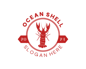 Lobster Seafood Restaurant logo design