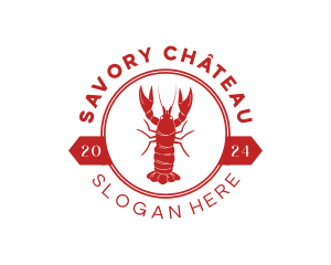 Lobster Seafood Restaurant logo design