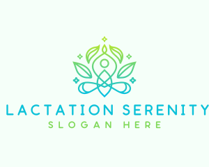 Yoga Leaf Wellness logo design