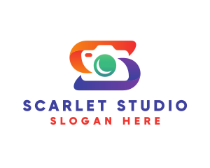 Letter S Photography Studio logo design