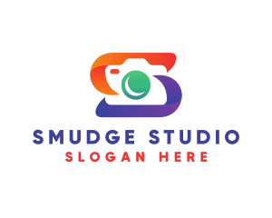 Letter S Photography Studio logo design