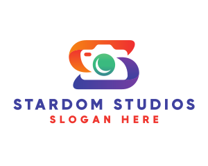 Letter S Photography Studio logo design