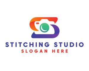 Letter S Photography Studio logo design