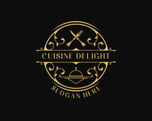 Gourmet Buffet Restaurant logo design