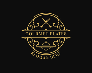 Gourmet Buffet Restaurant logo design