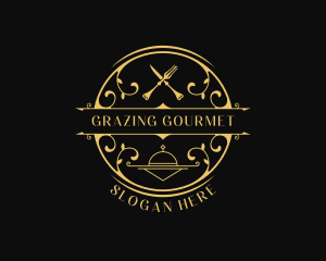 Gourmet Buffet Restaurant logo design