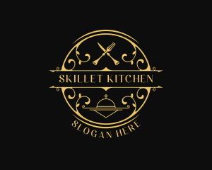 Gourmet Buffet Restaurant logo design