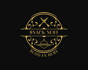 Gourmet Buffet Restaurant logo design