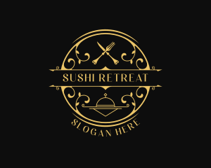 Gourmet Buffet Restaurant logo design