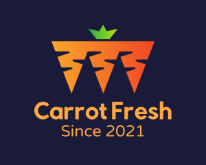 Carrot Vegetable Garden  logo