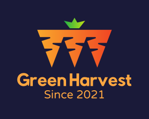 Carrot Vegetable Garden  logo