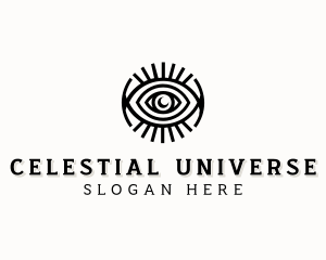 Celestial Boho Eye logo