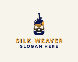 Skull Liquor Bar  logo design