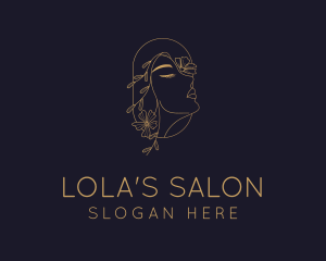 Beauty Hair Salon logo design