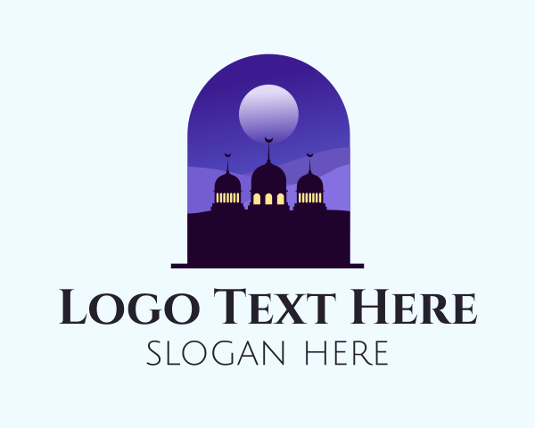 Middle Eastern logo example 2