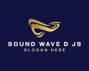 Wave Infinity Loop logo design