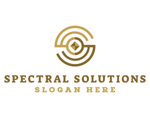 Professional Geometric Letter S logo design