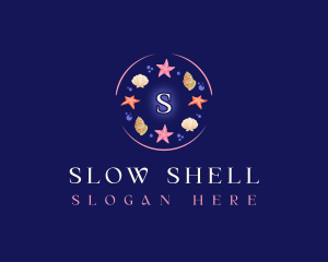 Shell Starfish Souvenir logo design