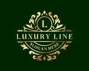 Luxury Floral Event logo design