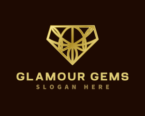 Luxury Diamond Boutique logo design