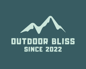 Mountain Summit Peak  logo design