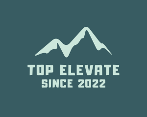 Mountain Summit Peak  logo design