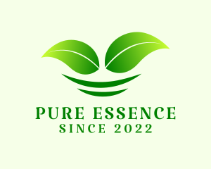 Organic Gardening Leaves logo