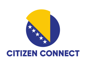 Bosnia & Herzegovina Flag logo