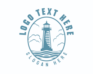 Marine Coastal Lighthouse logo
