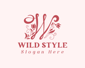 Elegant Styling Letter W logo design