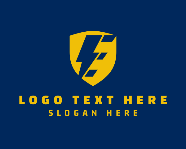 Lightningbolt logo example 1