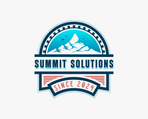 Mountain Peak Summit logo design