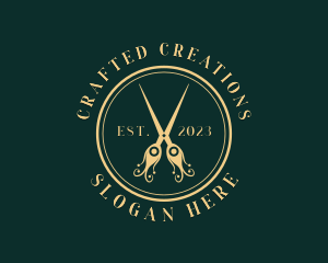 Elegant Shears Beautician logo design