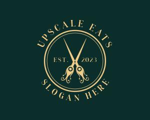 Elegant Shears Beautician logo design