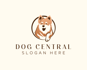 Canine Puppy Veterinary logo design