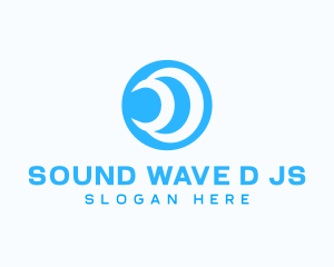 Cyber Tech Waves logo design