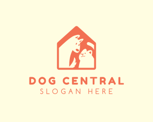 Dog Cat Shelter logo design